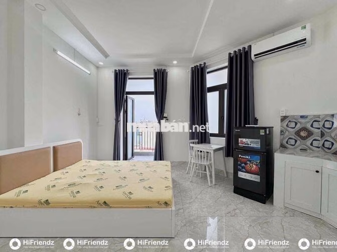 STUDIO BAN CÔNG FULL NỘI THẤT NGAY VÒNG XOAY PHÚ LÂM ĐH MỞ