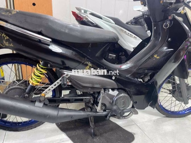 Xe máy số 50cc màu Đen