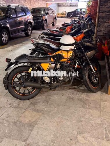GPX Legend 200 Classic/Cafe Racer Vàng, Đen