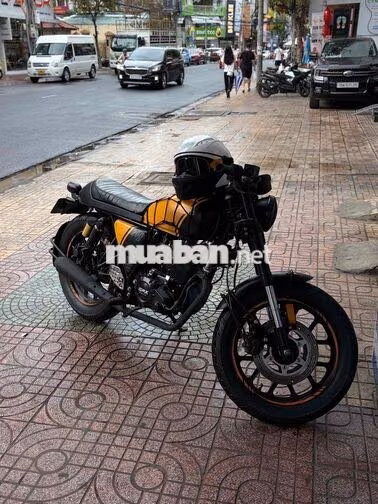 GPX Legend 200 Classic/Cafe Racer Vàng, Đen