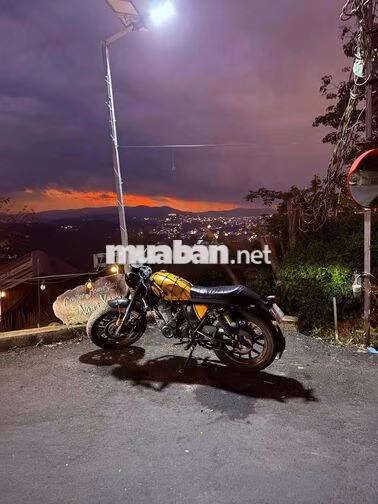 GPX Legend 200 Classic/Cafe Racer Vàng, Đen