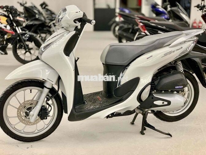 Honda SH Mode 125 CBS 2025 màu trắng xe đẹp keng
