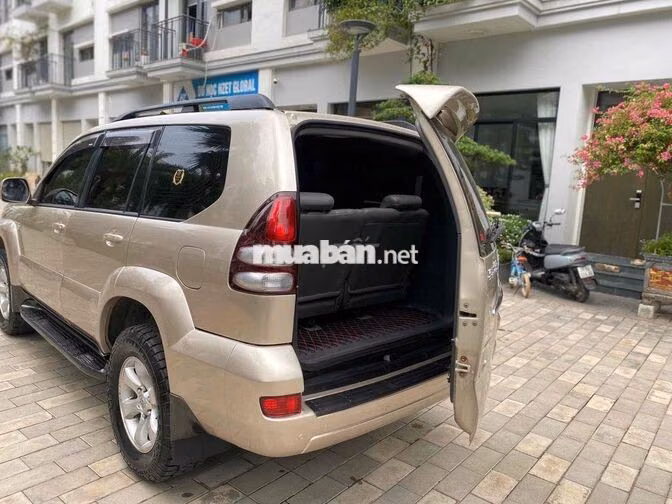 Toyota Land Cruiser Prado 2008 Vàng cát 150.000 km