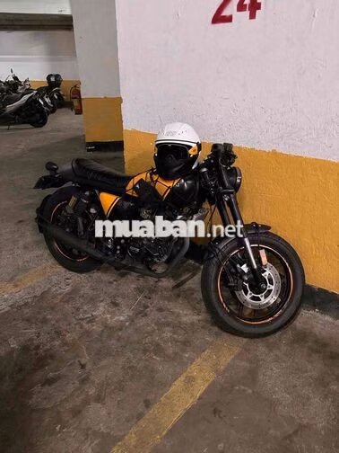 GPX Legend 200 Classic/Cafe Racer Vàng, Đen