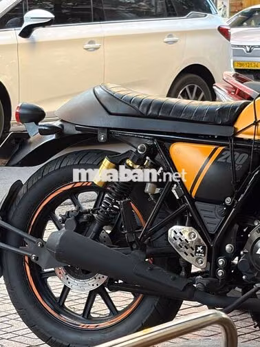 GPX Legend 200 Classic/Cafe Racer Vàng, Đen