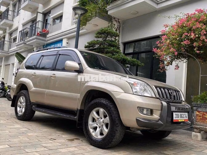 Toyota Land Cruiser Prado 2008 Vàng cát 150.000 km