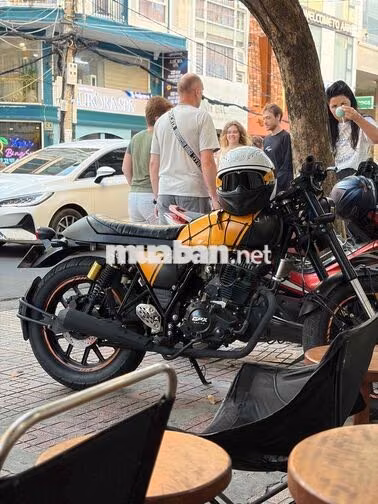 GPX Legend 200 Classic/Cafe Racer Vàng, Đen