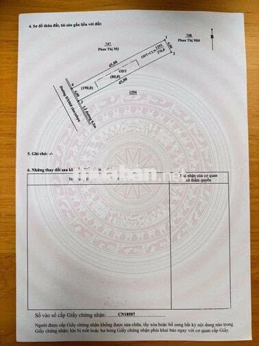 Bán 2 lô mặt tiền dx 68 Định hoà thông võ văn kiệt quốc lộ 13 TDM BD