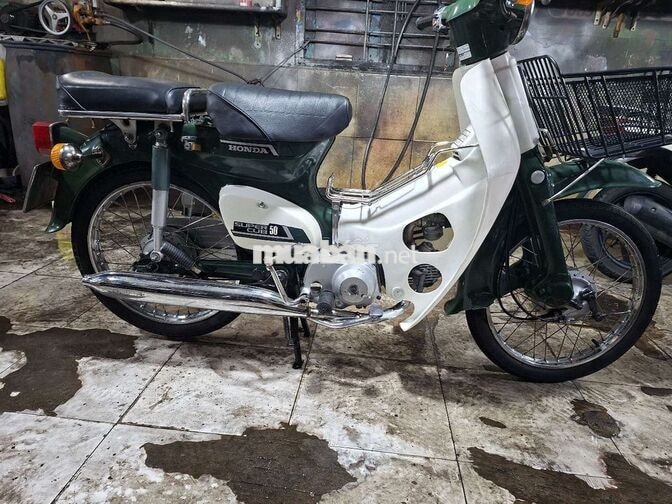 Honda Cub nhât 8150cc đơi 2000 Xanh Nhật Bản