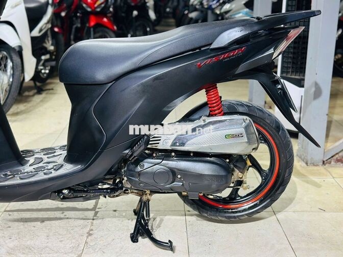 XE MÁY THỊNH PHÁT - VISION 110 ĐEN NHÁM MÁY ZIN 