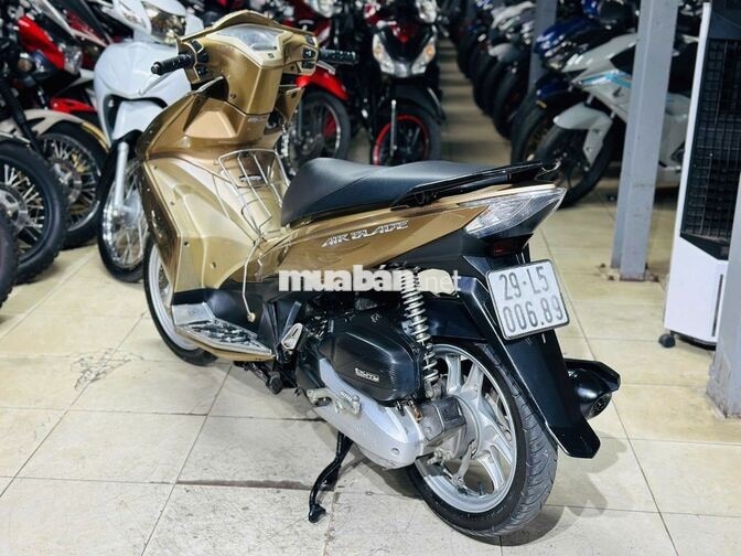 XE MÁY THỊNH PHÁT-AIR BLADE 125 VÀNG ĐỒNG 3D 2014