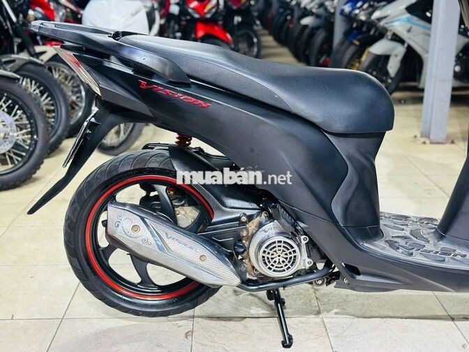 XE MÁY THỊNH PHÁT - VISION 110 ĐEN NHÁM MÁY ZIN 