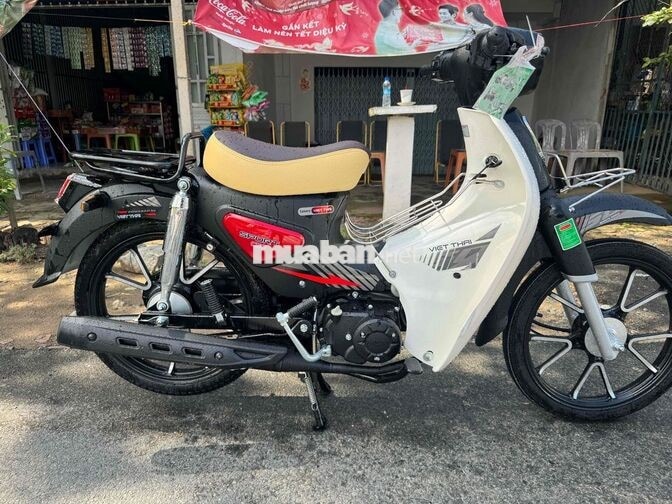 Xe máy Việt Thái Cúp 50cc Trắng
