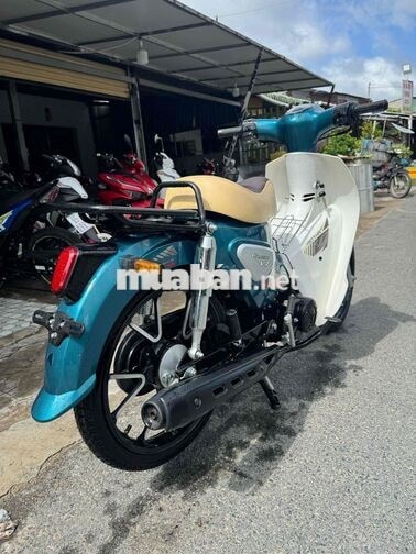 Xe số Việt Thái Classic VT 50cc Xanh trắng Mới 100
