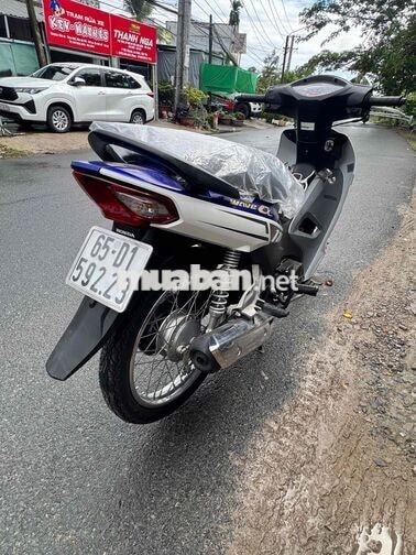 Honda Wave Alpha 2022 Xanh trắng