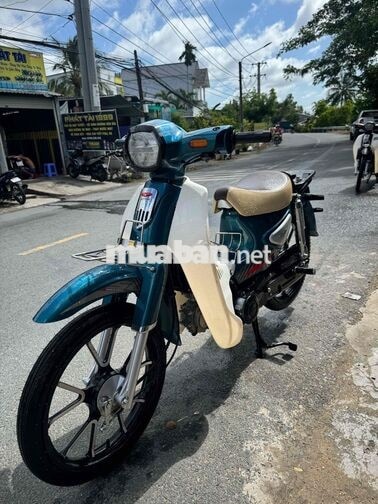 Xe số Việt Thái Classic VT 50cc Xanh trắng Mới 100
