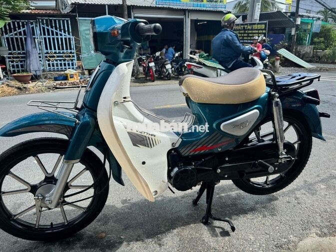 Xe số Việt Thái Classic VT 50cc Xanh trắng Mới 100