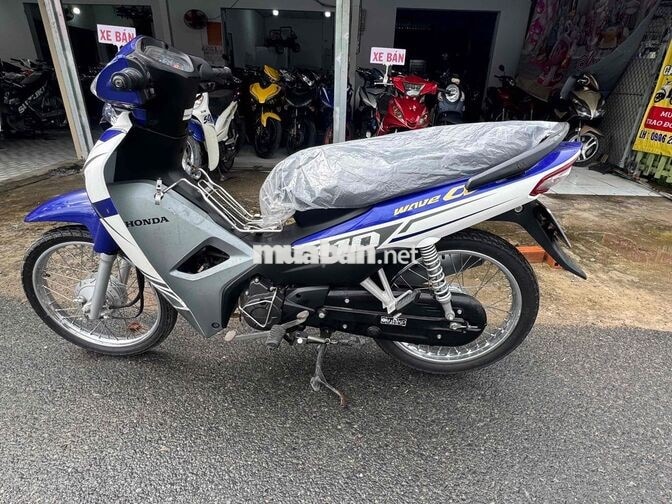 Honda Wave Alpha 2022 Xanh trắng