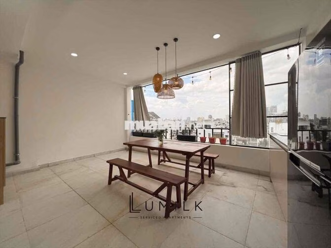 📌CĂN HỘ NGAY CẦU THỊ NGHÈ, 1PN 1PK BALCONY SÂN VƯỜN - MÁY GIẶT RIÊNG