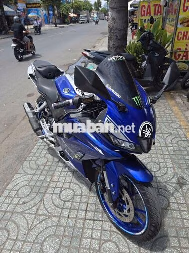 Yamaha R15 V3 2020 Xanh.máy zin.BS:50AB-94843.