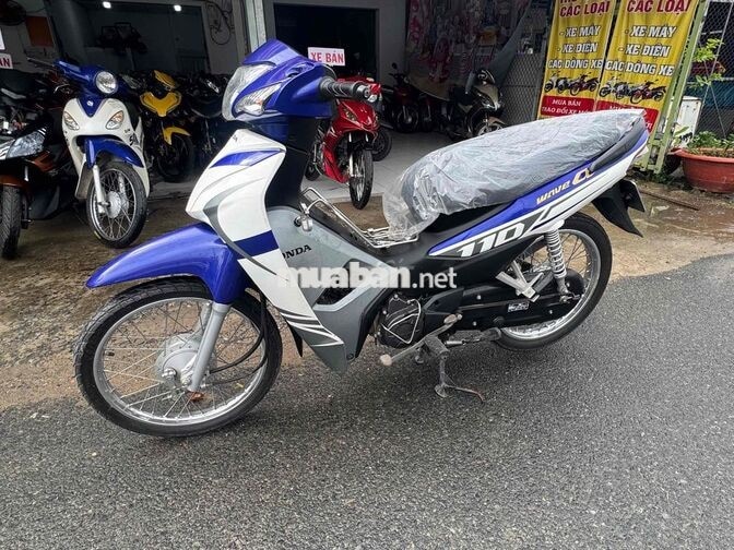 Honda Wave Alpha 2022 Xanh trắng