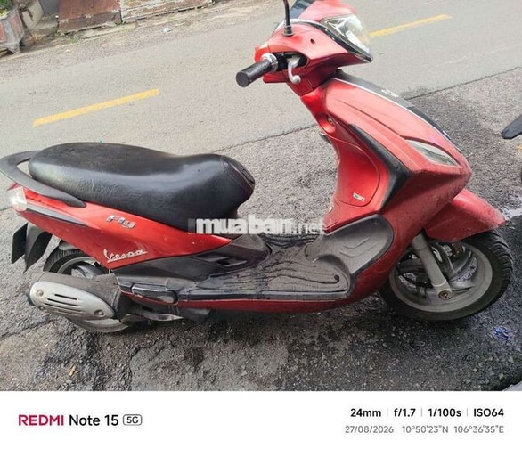 Piaggio Fly Đỏ Xe tay ga