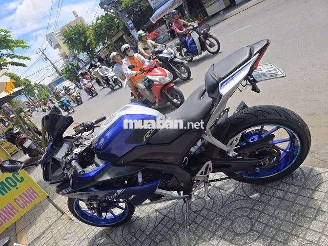 Yamaha R15 V3 2020 Xanh.máy zin.BS:50AB-94843.