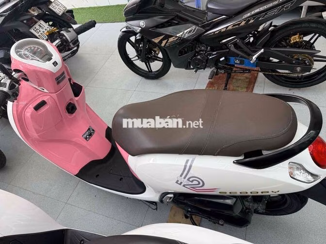 Honda Scoopy 2022 Trắng Hồng B65 GÓP CẦN CCCD