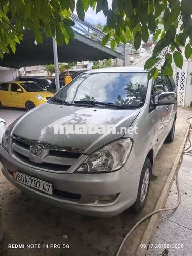 Toyota Innova  2008j lên G Bạc
