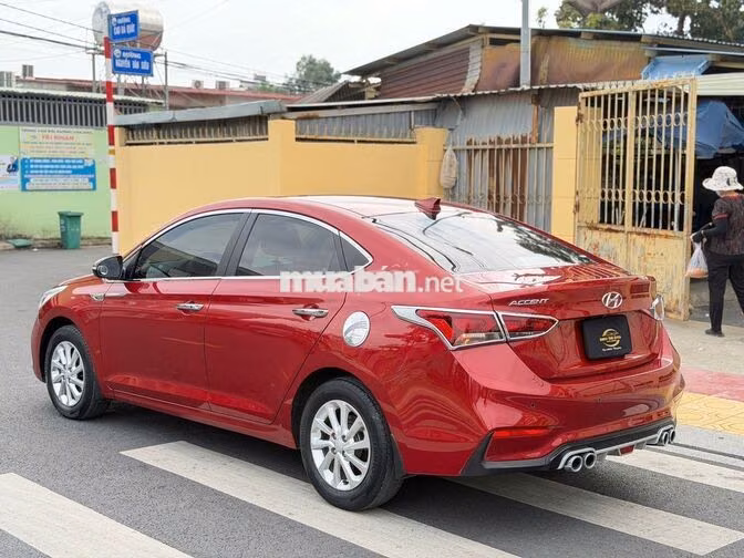 Hyundai Accent 1.4 MT 2020 Số sàn Đỏ