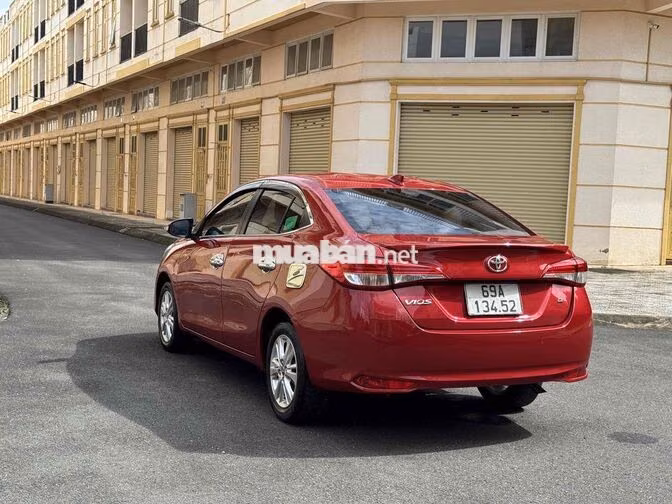 Toyota Vios G 2018 Số tự động Đỏ Kendy