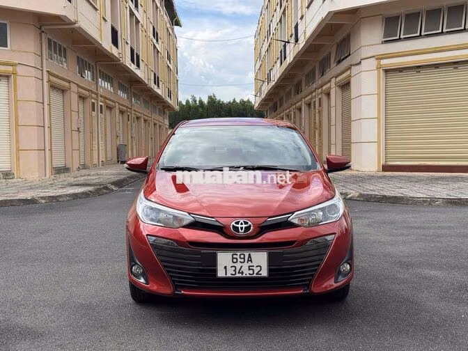 Toyota Vios G 2018 Số tự động Đỏ Kendy