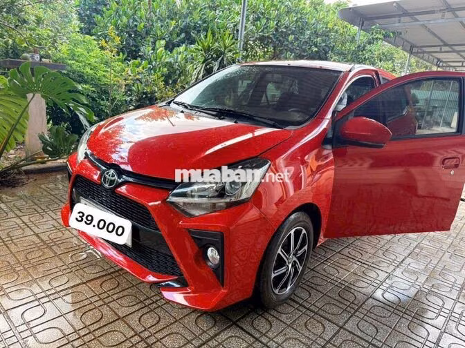Toyota Wigo 1.0G CVT 2021 Đỏ Tự động