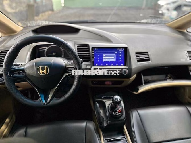 Honda Civic 1.8 Mt 2007 Đen Số sàn