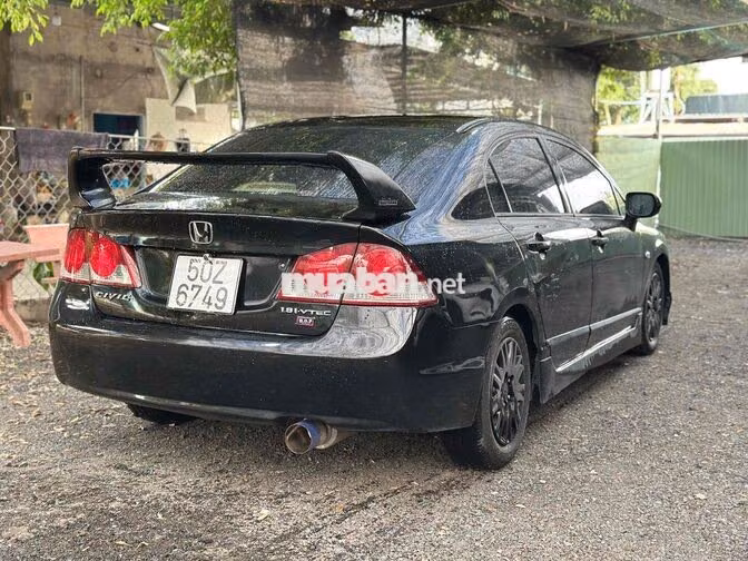 Honda Civic 1.8 Mt 2007 Đen Số sàn