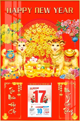 In Lịch Tết Tại Quận 10 – Công Ty An Khang