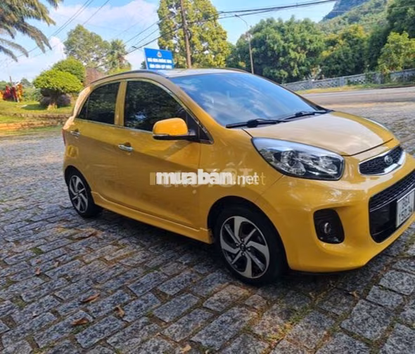 Kia Morning Luxury 2020 Vàng Tự động 71.500 km
