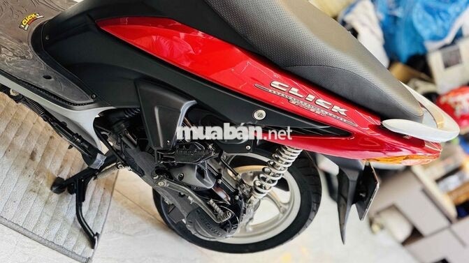 Honda Click 2011 màu Đỏ - BSTP Cavet đầy đủ
