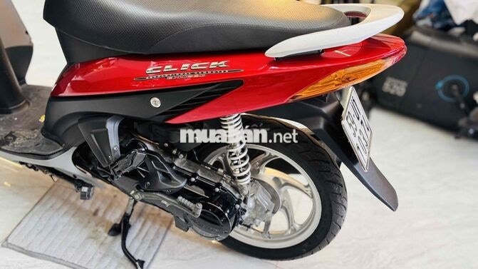 Honda Click 2011 màu Đỏ - BSTP Cavet đầy đủ