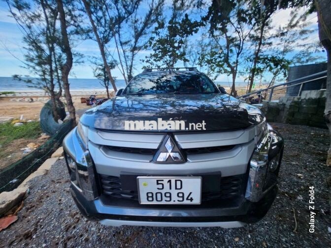 Mitsubishi Triton 2021 1 cầu Xám 61000km
