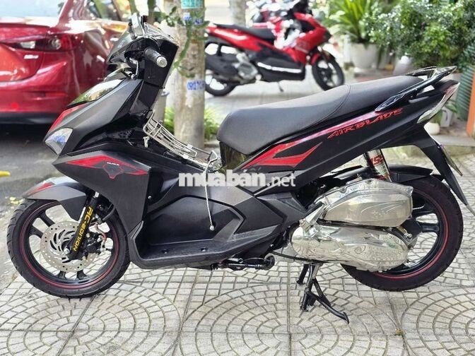 Honda Air Blade Đen mù sport khóa bếp ga