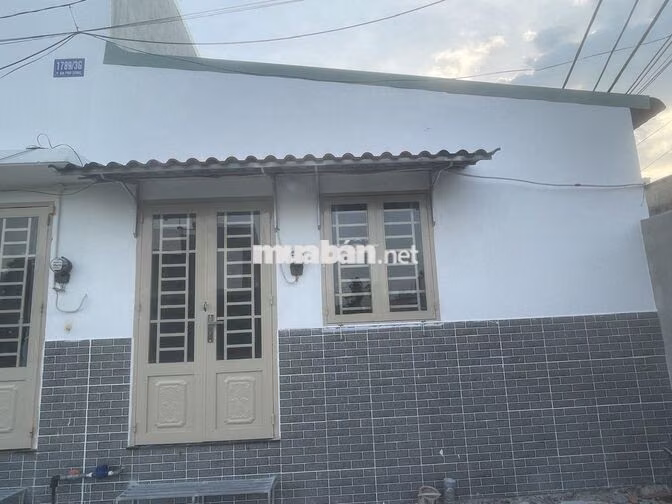 Nhà Mới Xây Trệt, 2 Phòng Ngủ P. An Phú Đông Tp.HCM