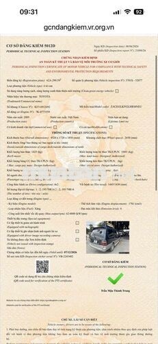 Toyota Zace GL 2005 8 chổ máy xăng số sàn