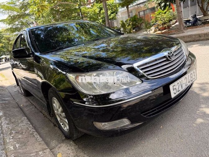 Toyota Camry 2.4G 2003 Đen 140.000km