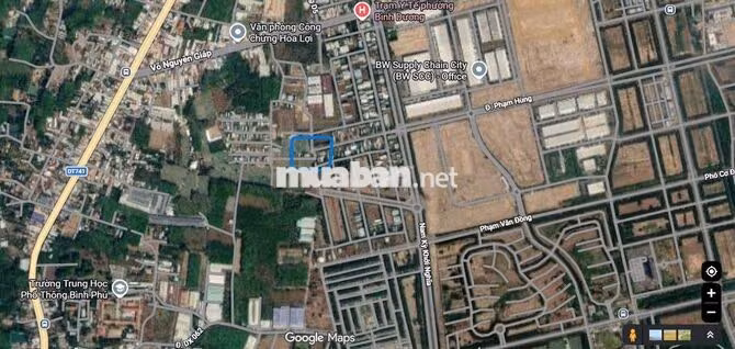 Chính chủ, tp mới BD cũ: khu đô thị Becamex, khu dân cư Hòa Lợi