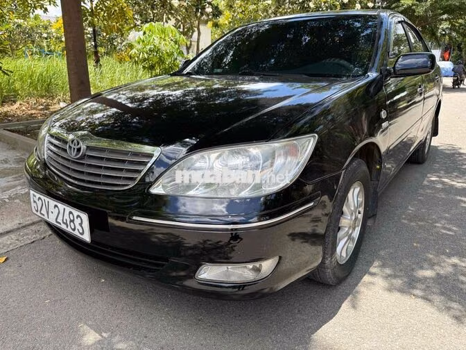 Toyota Camry 2.4G 2003 Đen 140.000km
