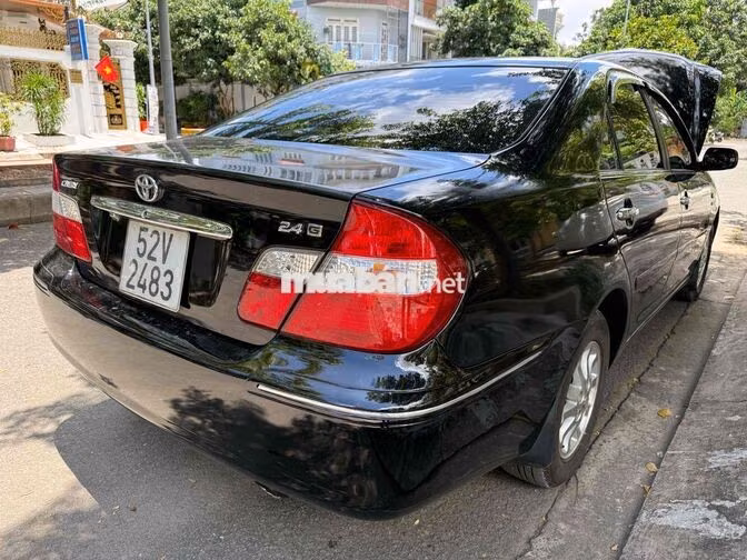 Toyota Camry 2.4G 2003 Đen 140.000km