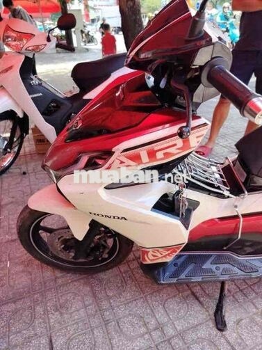 Airblade 125 Fi trắng đỏ đời 2021 bstp xe rin đẹp
