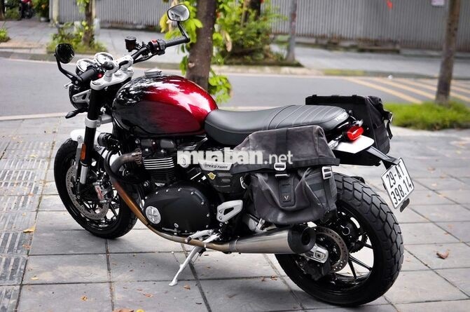 Triumph Speed Twin 1200 2025 Đen, Đỏ 5k