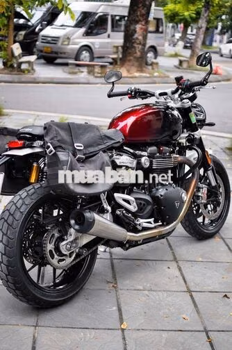 Triumph Speed Twin 1200 2025 Đen, Đỏ 5k